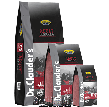 Dr Clauder Best Trockenfutter für Hund Best Choice Adult Medium