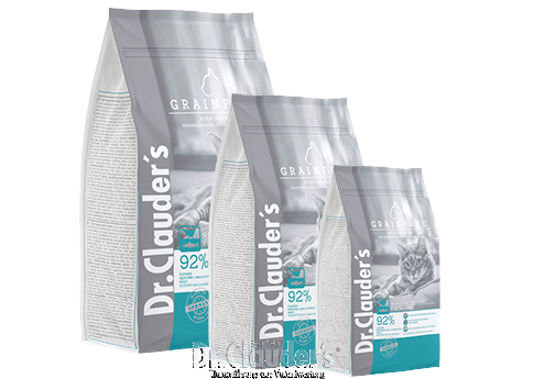 Dr Clauder Trockenfutter für Katze High Premium Adult Grainfree - 1,5kg
