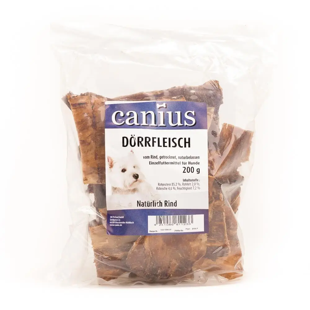 Canius Hundesnacks Dürrfleisch 6Stk x 200 g