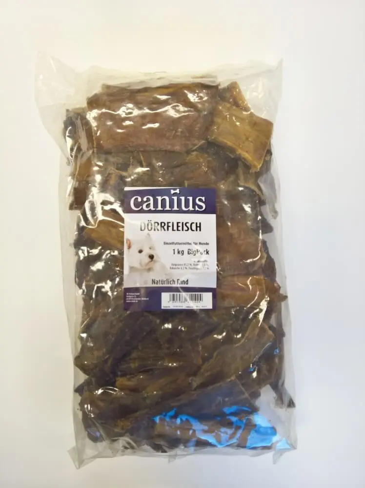 Canius Hundesnacks Big Pack Dörrfleisch 1kg