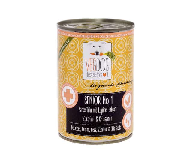 Vegdog Veganes Hunde Nassfutter Senior No 1 - 400g