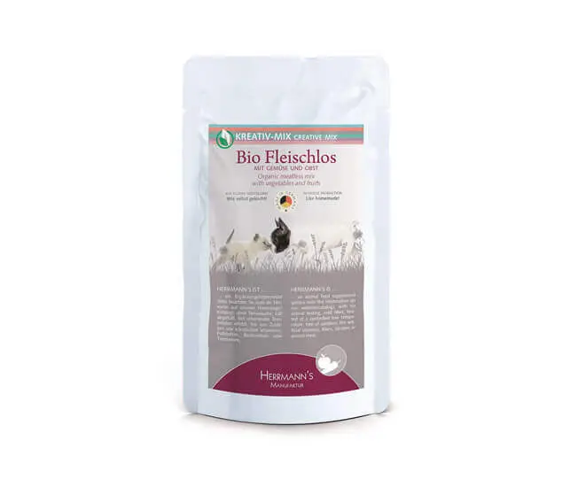 Herrmanns BIO Fleischlos Nassfutter für Hunde und Katzen – Sparpaket: 15 x 150g