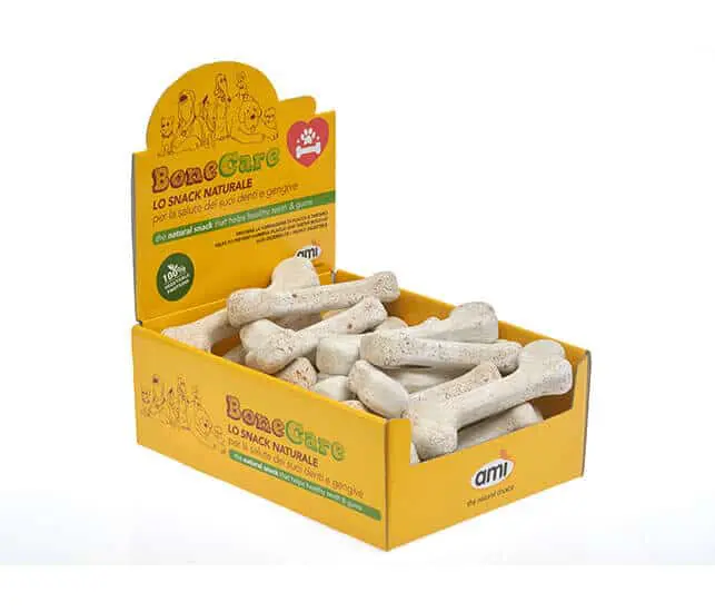 Ami Dog Snacks Bone Care - Hundeknochen vegan - 75g
