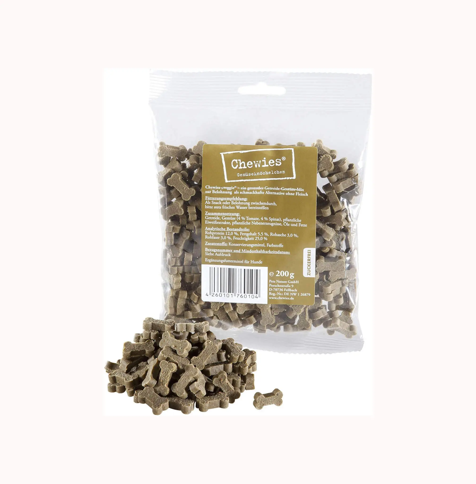 Chewies Premium Hundesnacks Gemüseknöchelchen