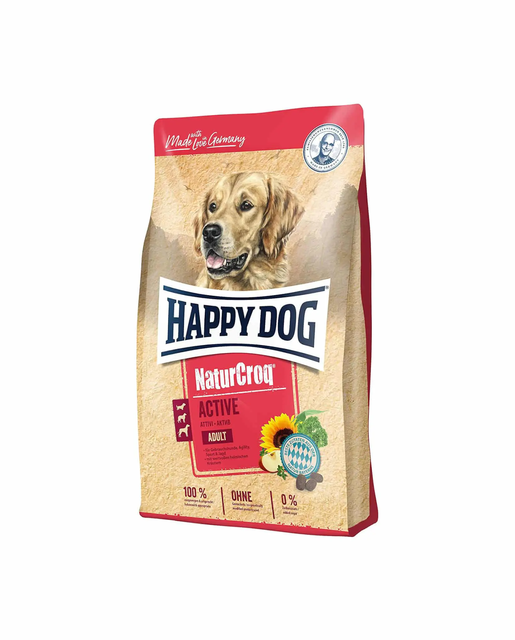 Happy Dog Trockenfutter für Hunde Natur Croq Active