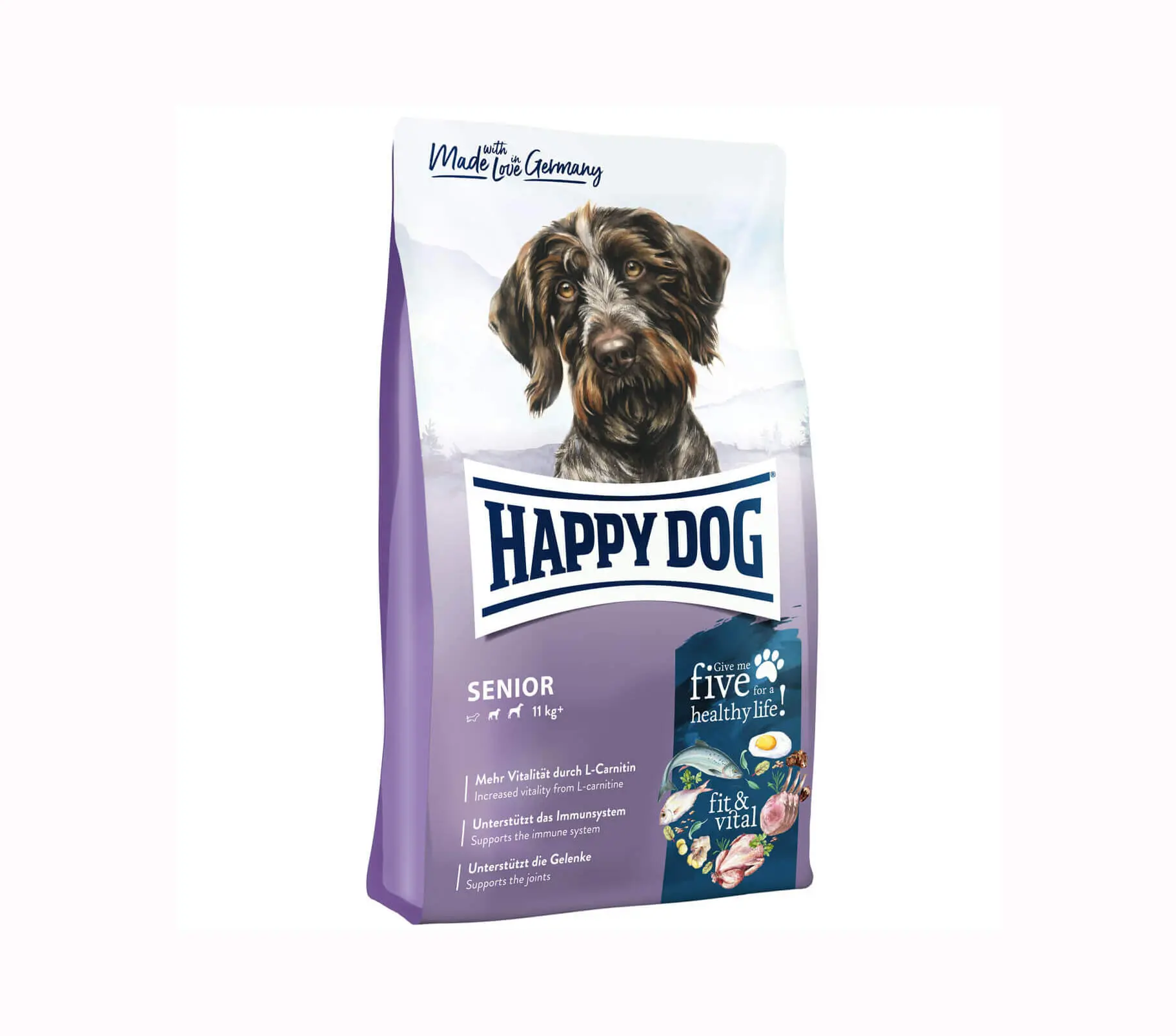 Happy Dog Trockenfutter für Hunde Fit und vital Senior