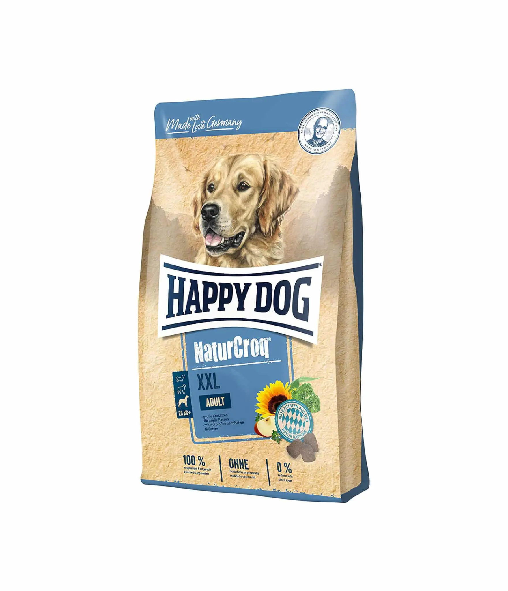 Happy Dog Trockenfutter für Hunde Natur-Croq XXL