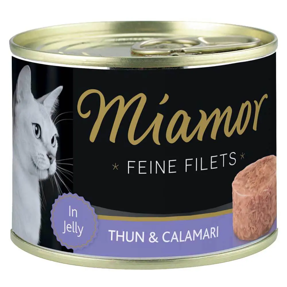 Miamor Nassfutter Feine Filets mit Thunfisch und Calamari 185g