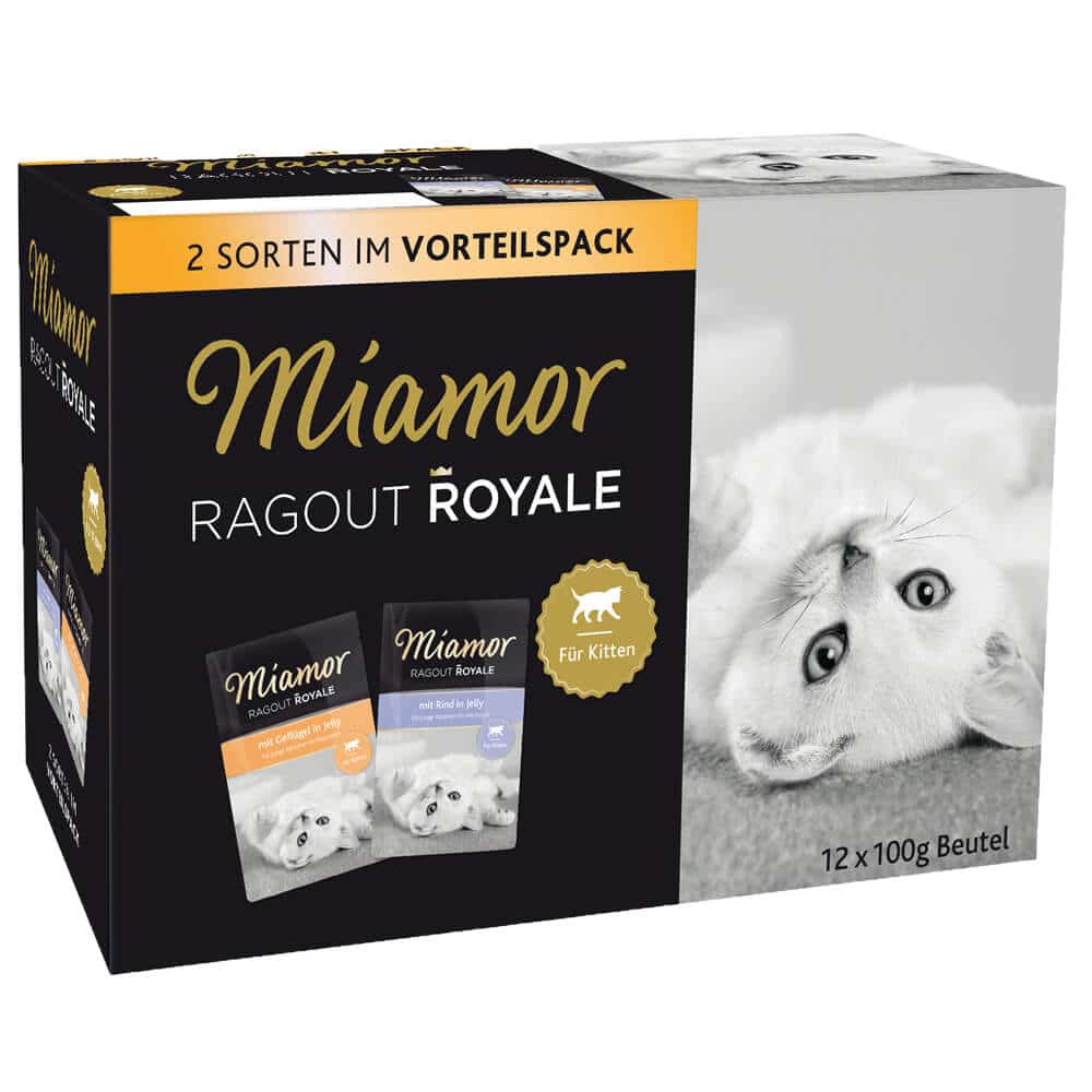 Miamor – Nassfutter – Ragout Royale in Jelly Multibox Kitten