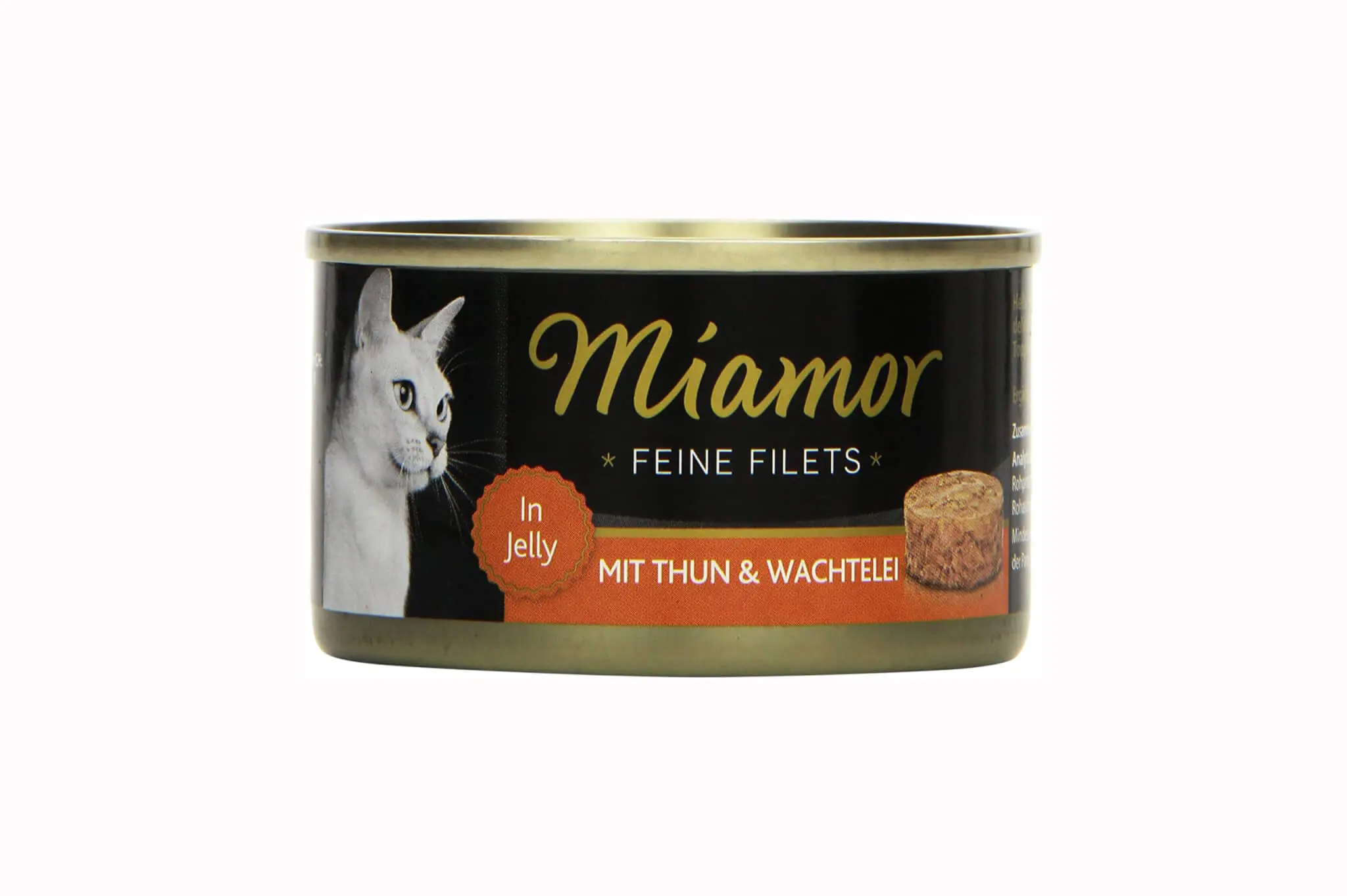 Miamor Nassfutter Feine Filets Ringpull Mit Thunfisch&Wachtelei 100g