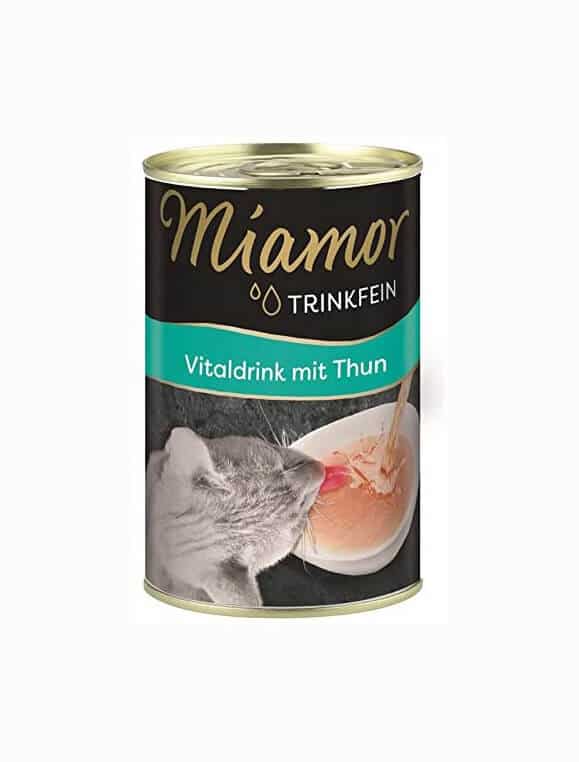 Miamor Ergänzungsfutter und Nassfutter Trinkfein Vitaldrink mit Thunfisch