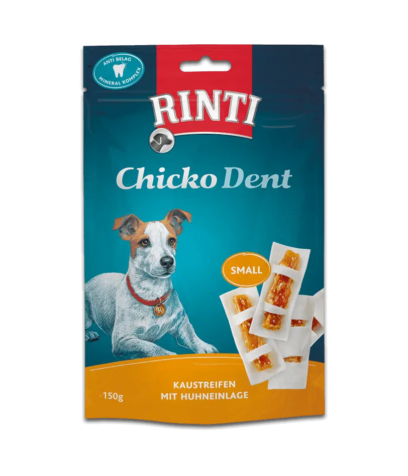 Rinti Chicko Dent Snacks für Hunde Huhn SMALL - 50g