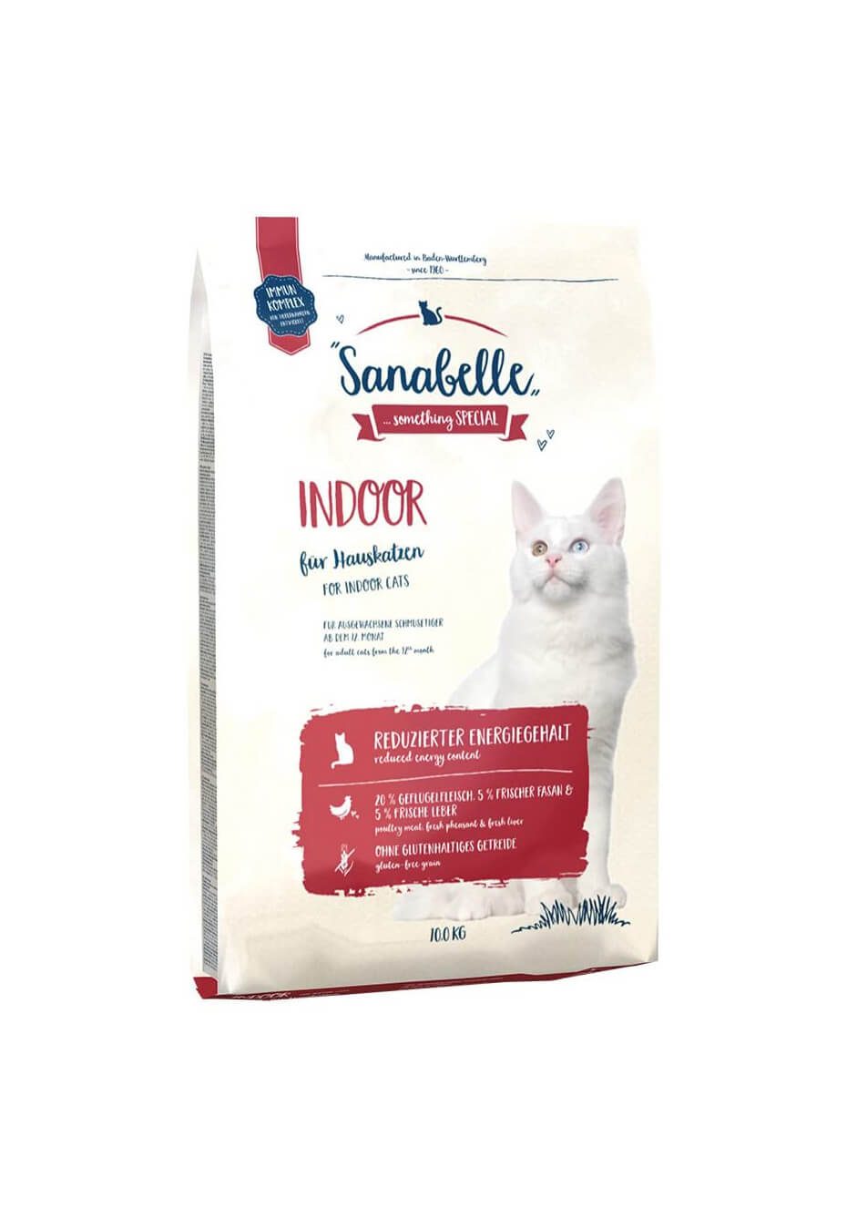 Sanabelle Katzen Trockenfutter Funktionsprodukte Indoor Fasan