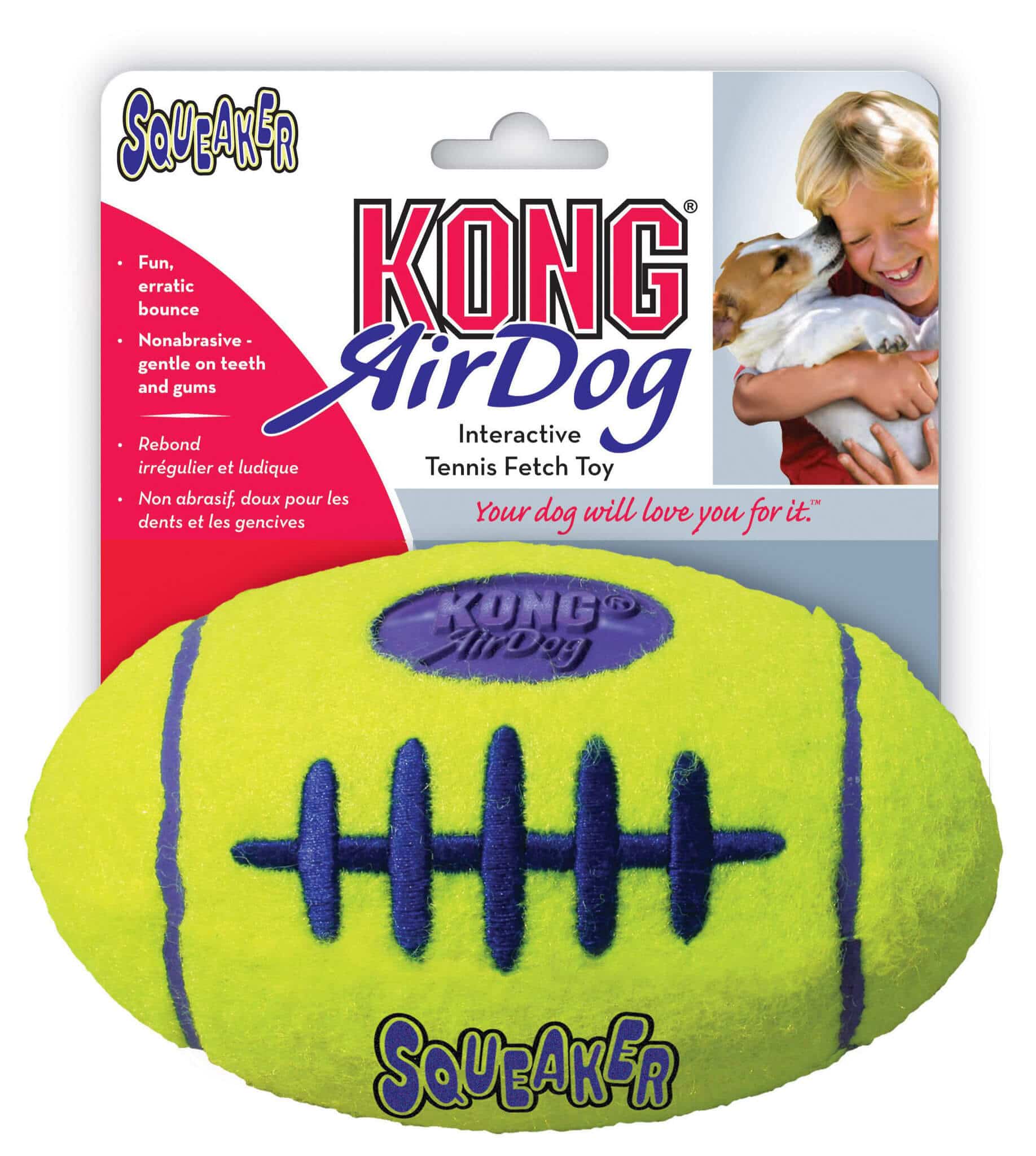 KONG AIR SQUEAKER FOOTBALL - Medium