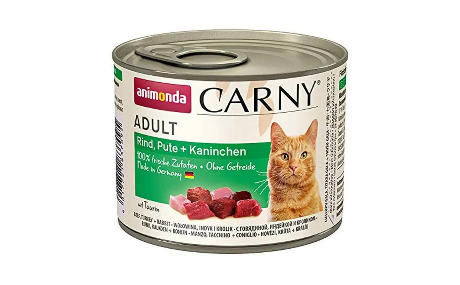 Animonda Carny Katzen Nassfutter ADULT Rind+Pute+Kaninchen – 200g
