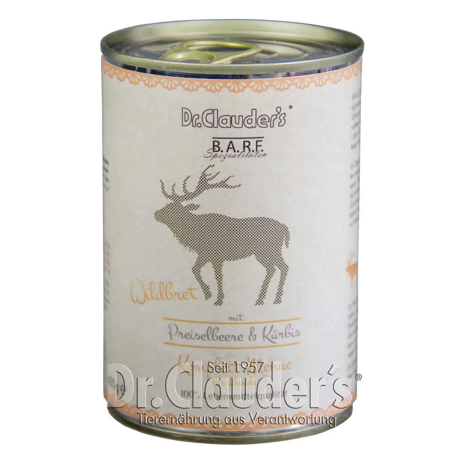 Dr Clauder BARF Komplettmenü Wildbret
