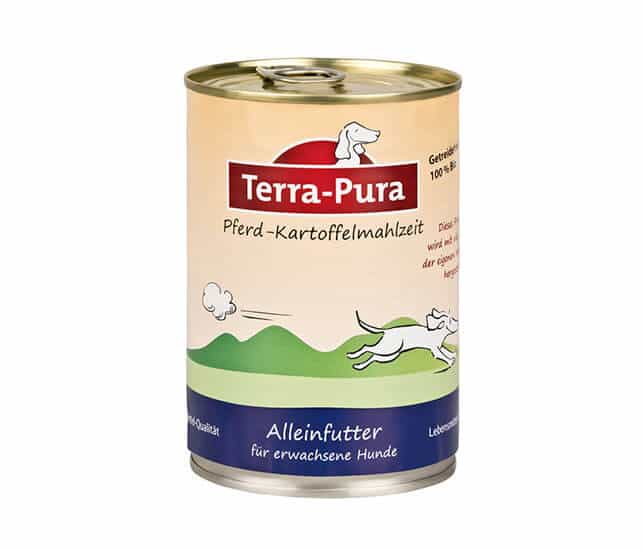 Terra-Pura Bio Nassfutter Pferde-Kartoffelmahlzeit (Hund) - 400 g