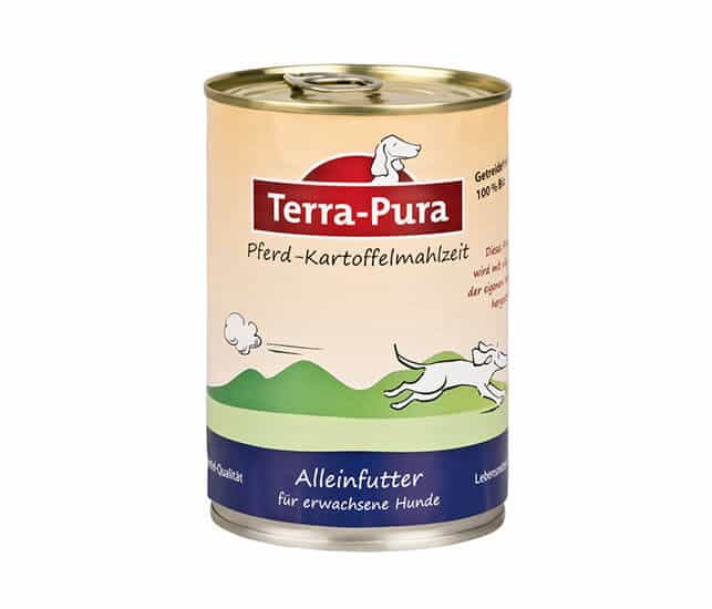 Terra-Pura Bio Nassfutter Pferde-Kartoffelmahlzeit (Hund) – 400g