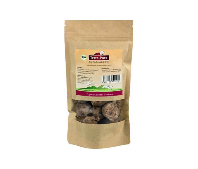 Terra-Pura Bio Snack Rindermakrönchen