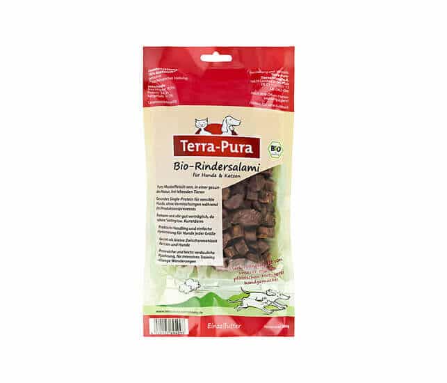 Terra-Pura Bio Snack Rindersalami - 100 g