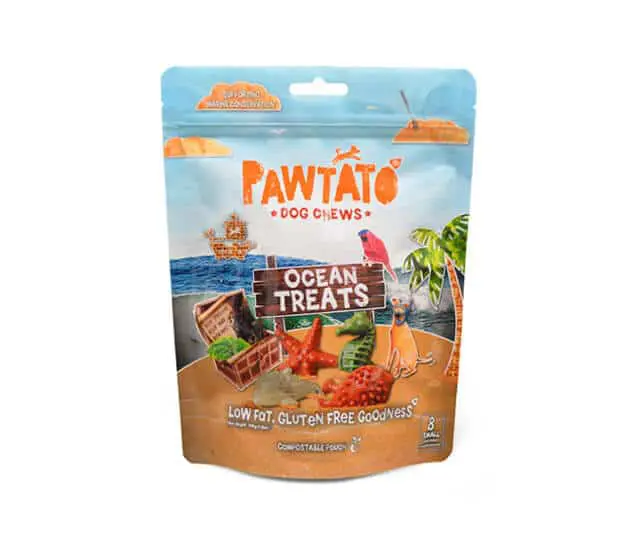 Benevo Veganes Snacks Pawtato Ocean Treats - S140G