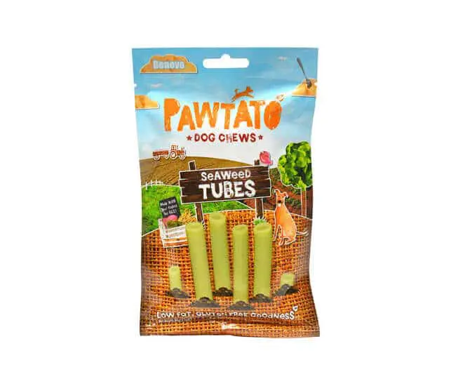 Benevo Pawtato Seaweed Tubes (Süßkartoffel-Stangen)