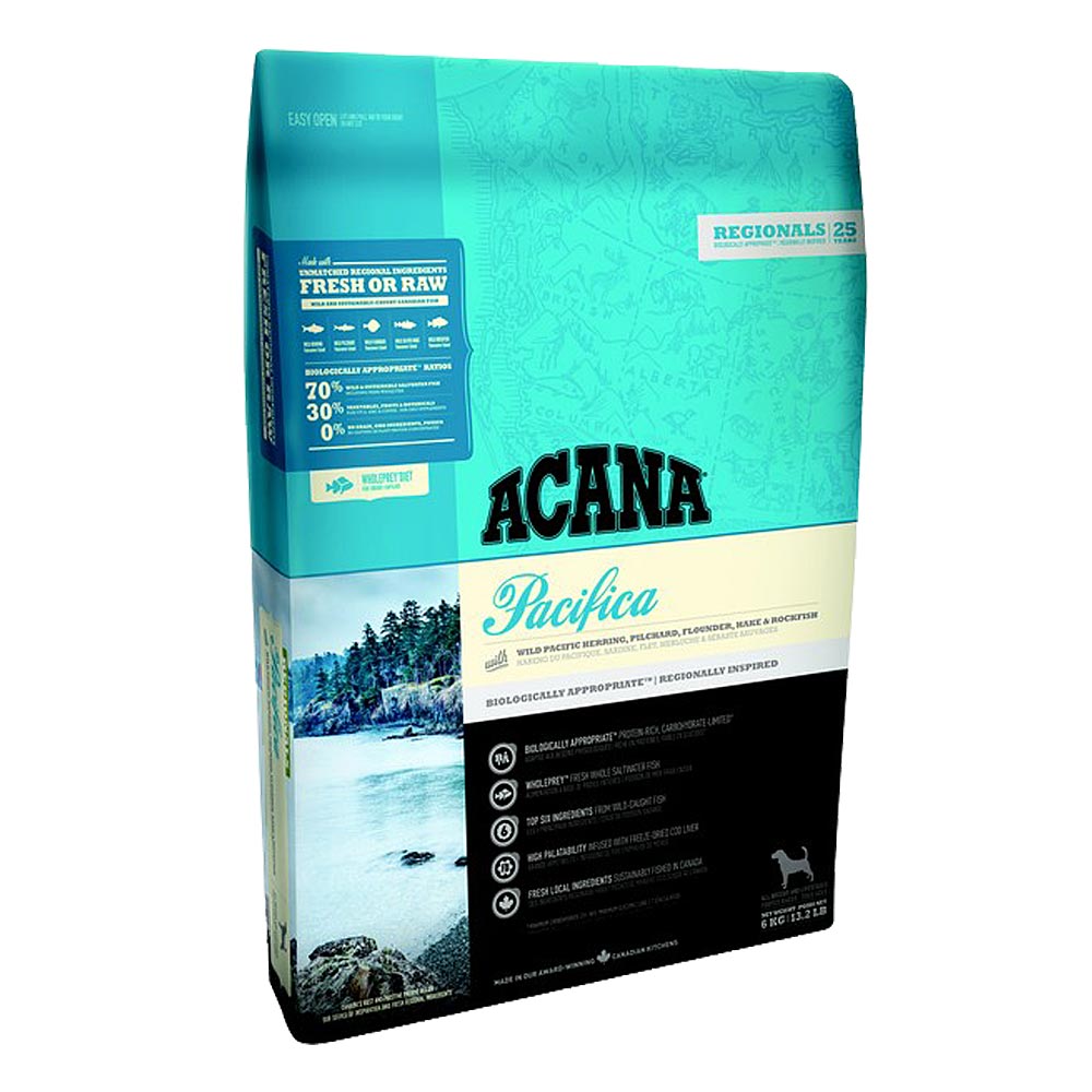 Acana Trockenfutter für Hunde Regionals Dog Pacifica – Sparpaket: 2 x 11,4kg