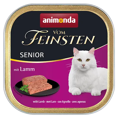 Animonda Feinsten Katzen Nassfutter- Senior-mit Lamm 100g