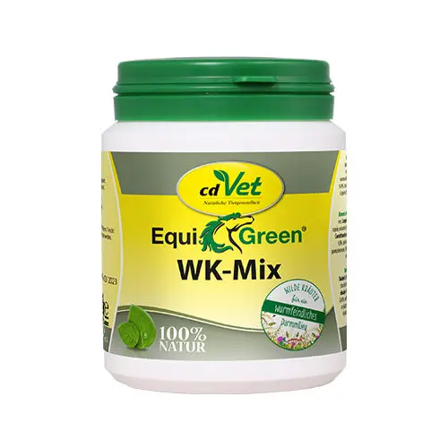cdVet Ergänzungsfuttermittel Equigreen WK-Mix für Pferde - 75g
