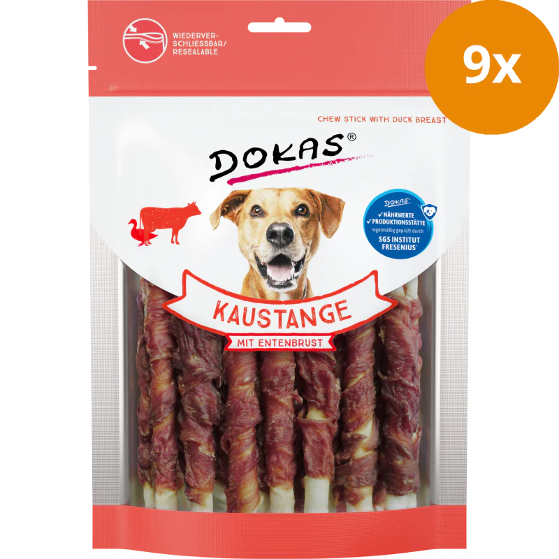 Oem Dokas Hundesnack Kaustange Mit Entenbrust 200 G Snacks - Bild 7