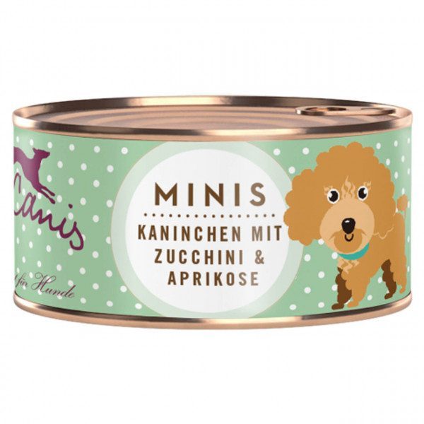 Terra Canis Nassfutter für Hunde Mini Kaninchen 100g
