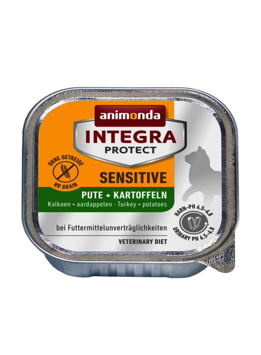 Animonda INTEGRA Nassfutter für Katzen-Sensitive Pute + Kartoffel 100g