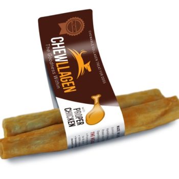 CHEWLLAGEN Medium Roll 2 PK Huhn – Kaurollen mit Kollagen für Hunde