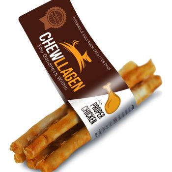 CHEWLLAGEN Mini Roll 5 PK Huhn – Kleine Kaurollen mit Kollagen
