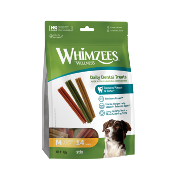 Whimzees Stix M 360g x 6