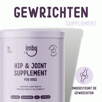 Imby Hip & Joint: Gelenk-Snacks für Hunde (270g / 90 Stk.)