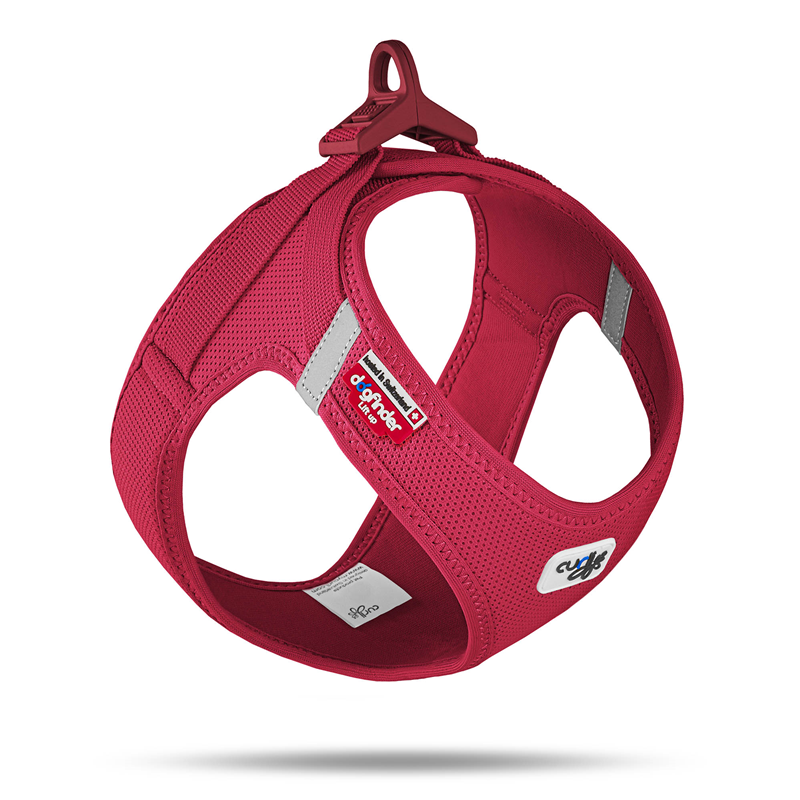 Curli Rot Clasp Vest Geschirr Air-Mesh - Xl
