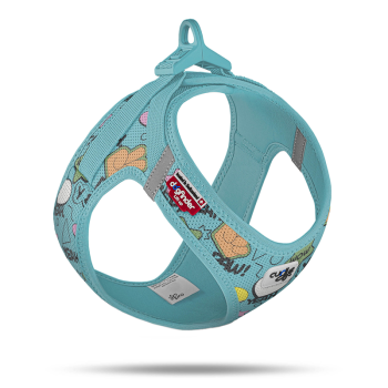 Curli Clasp Vest Geschirr SE25 Comic Turquoise