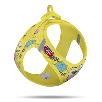 Curli Clasp Vest Geschirr SE25 Comic Yellow