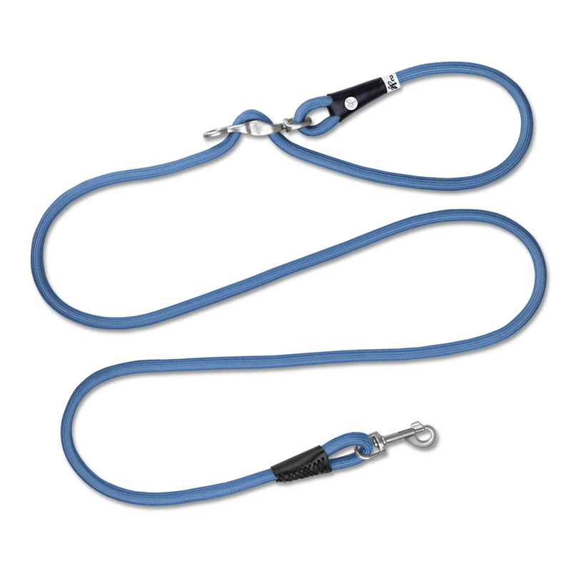Curli Blau Vario Comfort Leine - S
