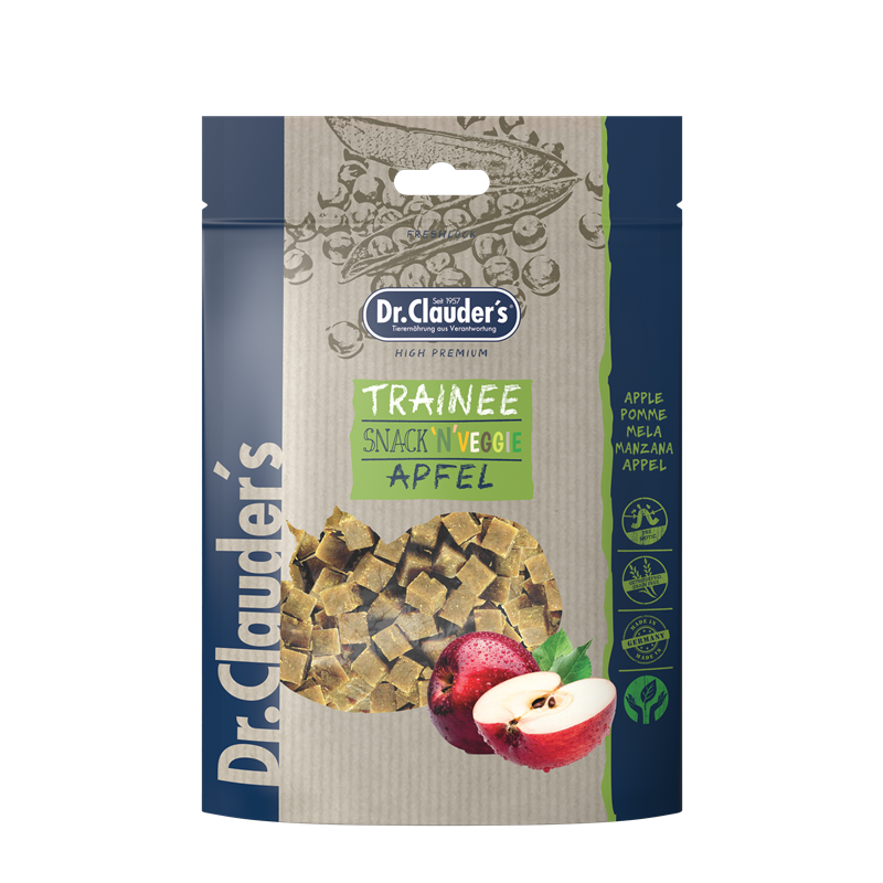 Dr. Clauder’s Trainee Snack Veggie Apfel 10 x 80g